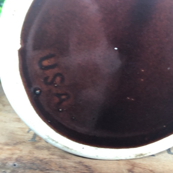 Hull Marcrest VTG 18oz Daisy Dot Stonewear Mug Coffee Tea Beer Drinkware - Picture 6 of 16